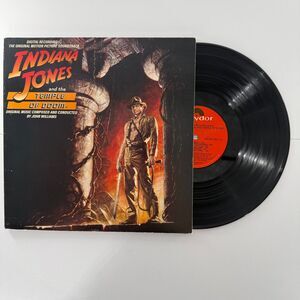 Indiana Jones Temple of Doom Soundtrack 1984 Polydor LP Vinyl #80